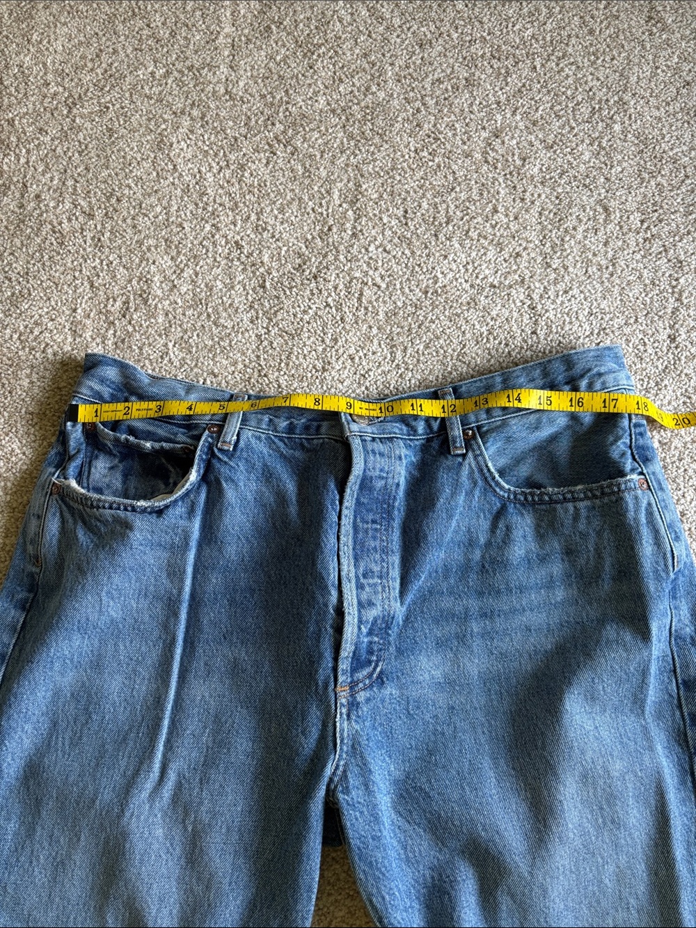 Agolde Riley High Rise Straight Crop Jeans - Picture 4 of 6